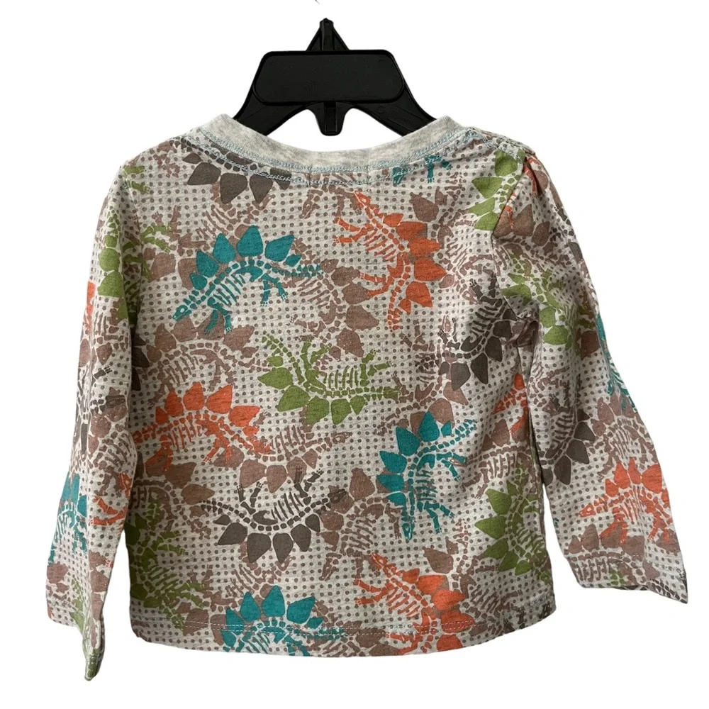 Peek Baby 2-Piece Dinos Print Cotton Top & Pants NWT